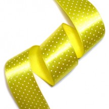 노랑색공단/흰색(잔땡땡이)