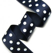 곤색/흰색(골직 큰 땡땡이)