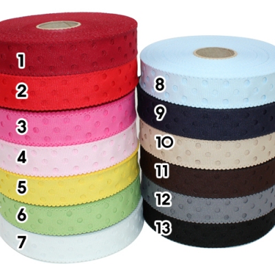 <도매>땡땡이펀치/초음파리본(1롤-50마)