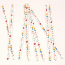 파티풍선 종이 빵끈(10개)