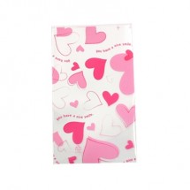 투톤핑크하트10장(OPP비닐)