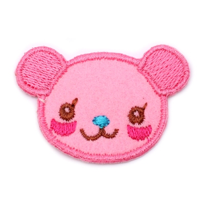 핑크/발그레 곰돌이(와펜)