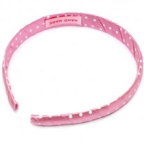 <font color=red>감는밴드(팥색/흰색 공단땡땡이)