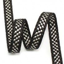 검정/흰색 V무늬(자카드)-062