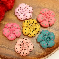 [50%할인]하트쿠션꽃(원단장식)