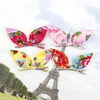 B163 매화꽃 바니집게핀(d.i.y 세트)