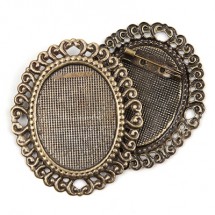 C-2 신주/카메오 코사지 핀대(내경30*40)