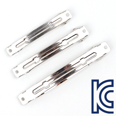 납작 자동핀대-실버-KC