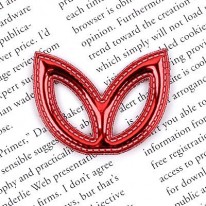 빨강/토토바니 메탈미러(초음파장식)