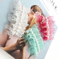 B483 타원링 펄망사 헤어핀(d.i.y 세트)