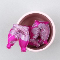 체리핑크/전통자수 한복바지(초음파장식)