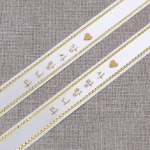 크림색/금사장식어버이날(공단프린트)