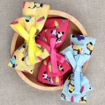 B524 동키동키 무광 리본 집게핀(d.i.y 세트)