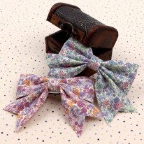 B538 블로썸가든 리본모양 헤어핀(d.i.y 세트)