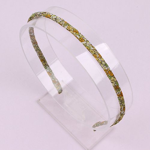 노랑색/미니플라워 헤어밴드(반제품)