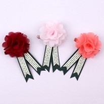 C337 망사동글잎 카네이션 브로치(d.i.y 세트)