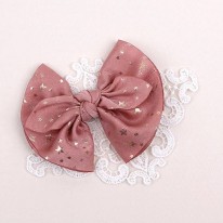 인디핑크/골드스타이중리본(원단장식)