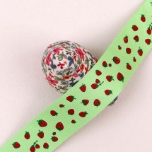 연초록색/작은딸기(골직프린트)