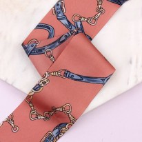 감색/사슬쉬폰(원단리본)