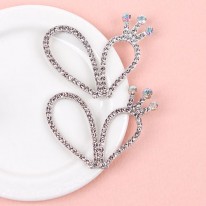 하트티아라[大](금속장식)