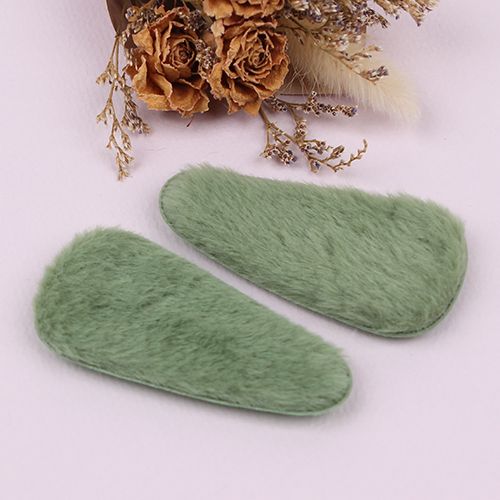 배추색/포근퍼 삼각똑딱핀커버