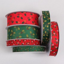 성탄잎사귀 골직리본