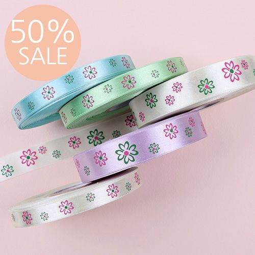 [50%할인]네잎봄꽃(공단프린트)