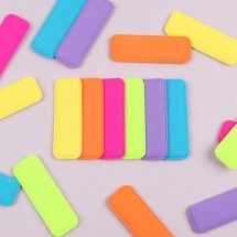 형광사각 똑딱핀커버(한개)