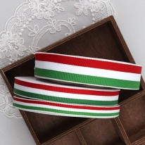 [할인]초록색/삼색포인트(골지프린트)